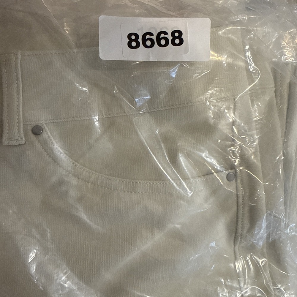 PANTS WIDE LEG Lululemon Women 31 BEIGE City Sleek 5 Pocket NWOT LE5ENJ - Picture 12 of 12